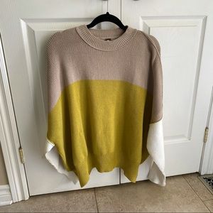 Free People Colourblock Sweater